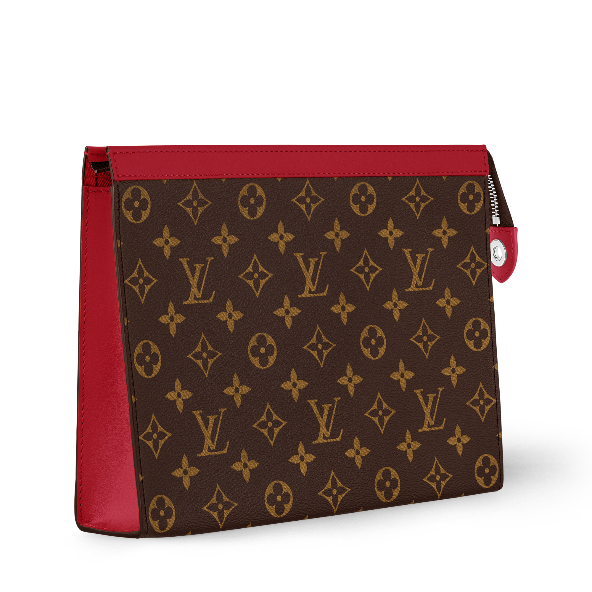 Pochette Voyage MM Monogram Macassar Canvas - Men Small Leather